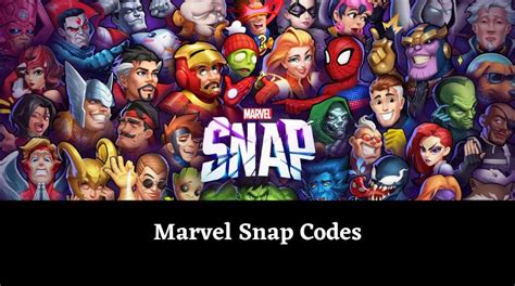 marvel snap redeem codes|Marvel Snap codes (December 2024)